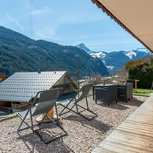 Appartement Au Le Pery, Vue Sur Le Mont De Grange